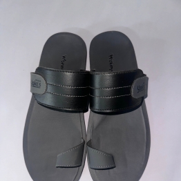 Pu-Flip Flops blk/gry 11007 wokin yokes