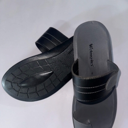Pu-Flip Flops blk/gry 11007 wokin yokes