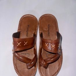 Pu-Flip Flops tan 8006 wokin yokes